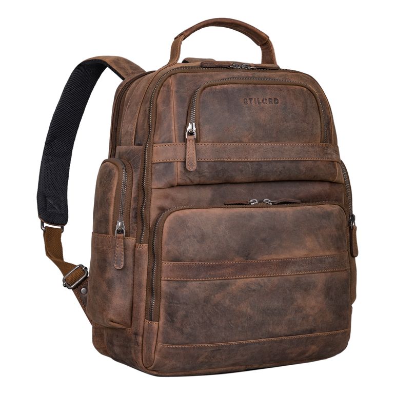 "Danny" Work Backpack Men's Leather