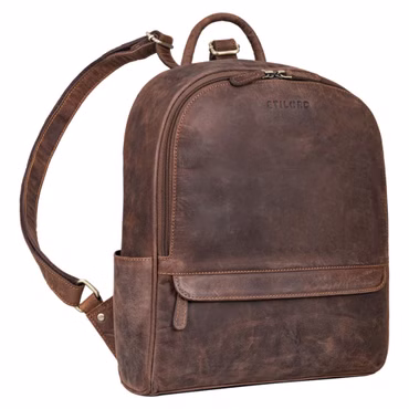 "Erika" Leather Backpack Ladies Mens Small