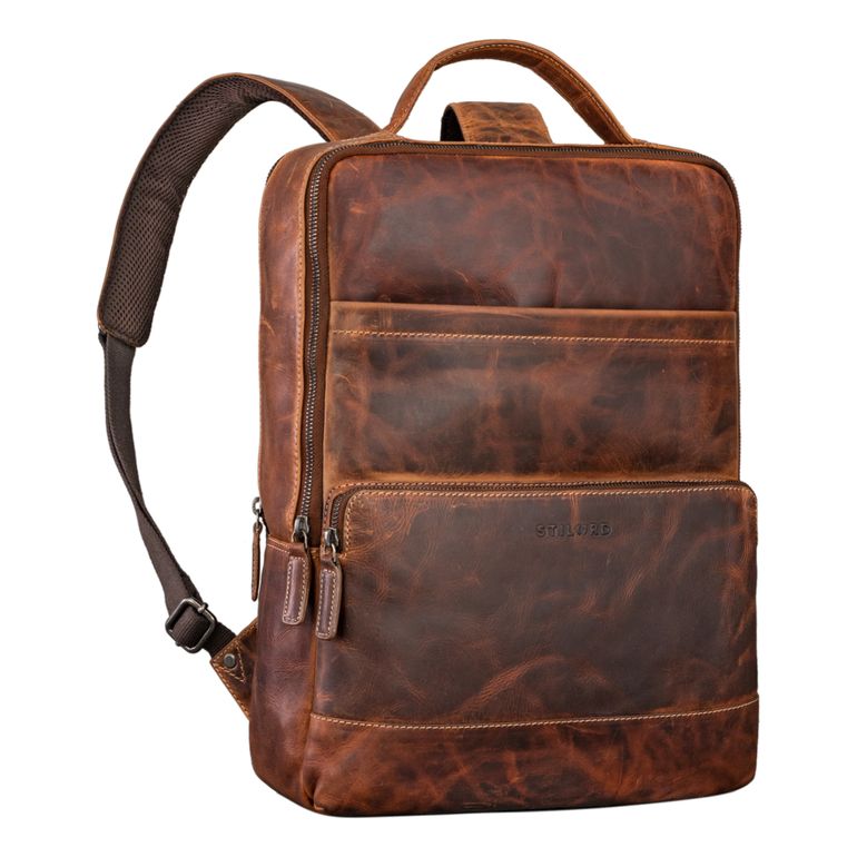 "Henning" High Quality Leather Backpack Men and Women