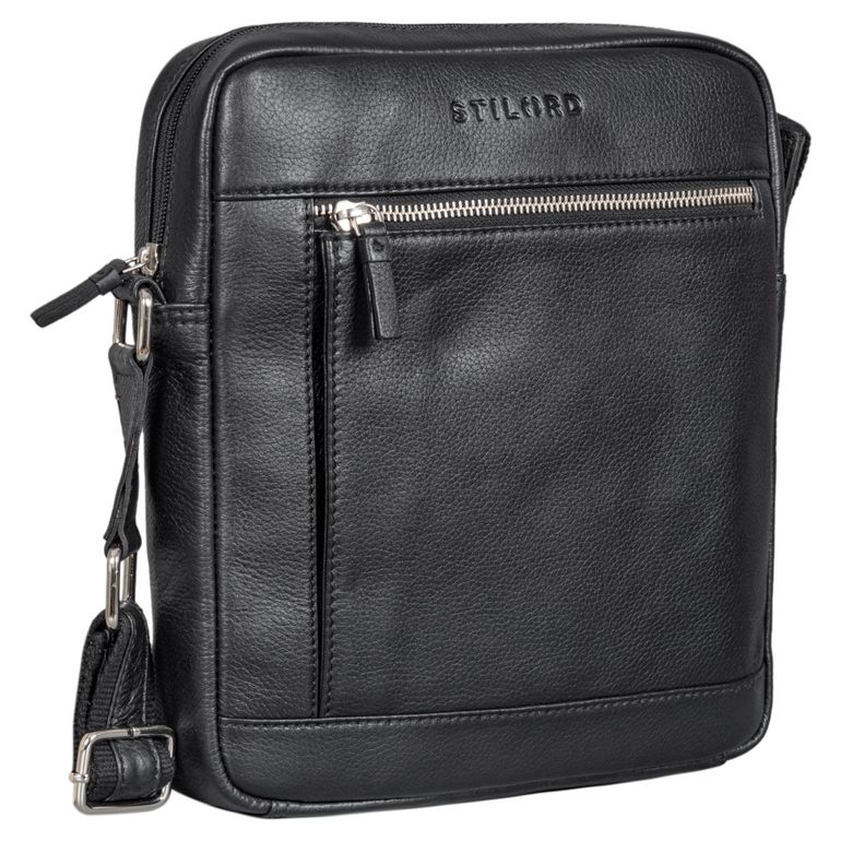 "Alwin" Fashionable Shoulder Bag for Men Leather