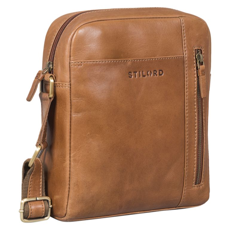 "Clint" Luxury Shoulder Bag Men Small Leather