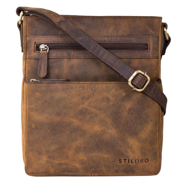 "Kian" Shoulder Bag Mens Small Leather