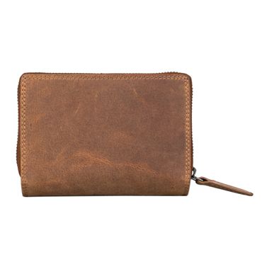 STILORD Jade Portemonnee Dames Leer Grote RFID Beurs Dames Leren Vintage Portemonnee Vrouwen Leder met Rits Kleur:salerno - bruin