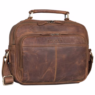 „Kuno“ Bolsa De Couro Masculina Pequena Ideal Para Câmera Profissional