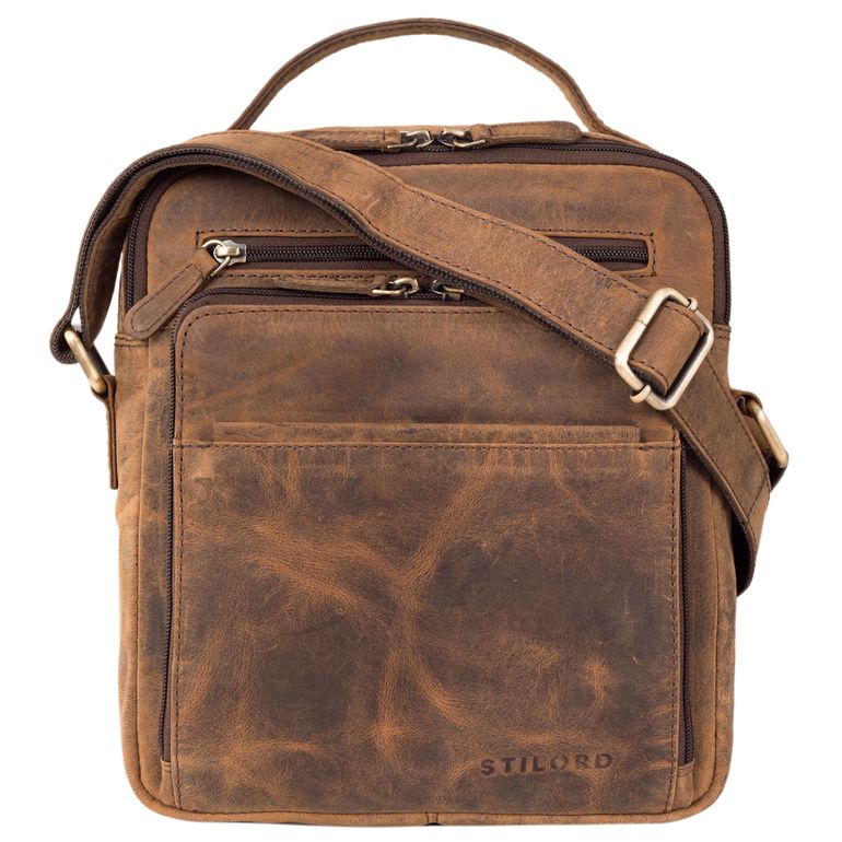 "Ivan" Fashionable Mens Handbag Premium Leather