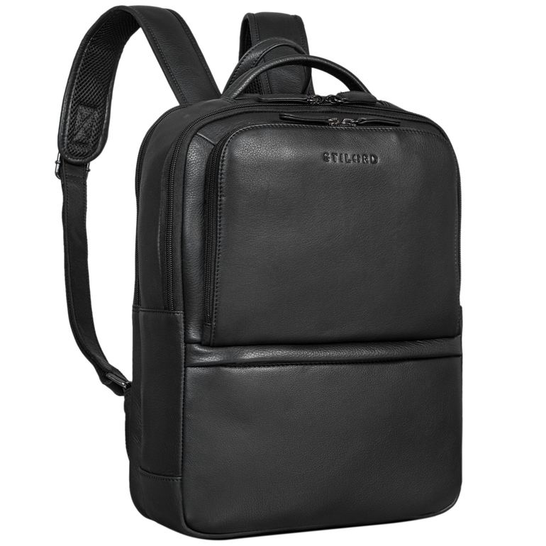 "Albert" Quality Leather Business Backpack