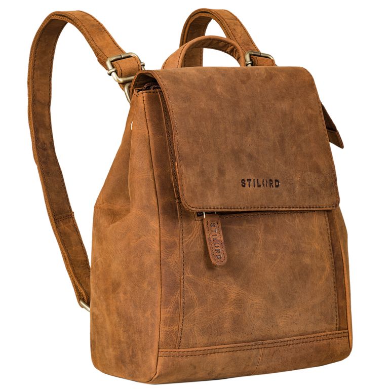"Allegra" Elegant Backpack Handbag Ladies Leather
