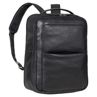 "Balduin" Large Leather Laptop Backpack