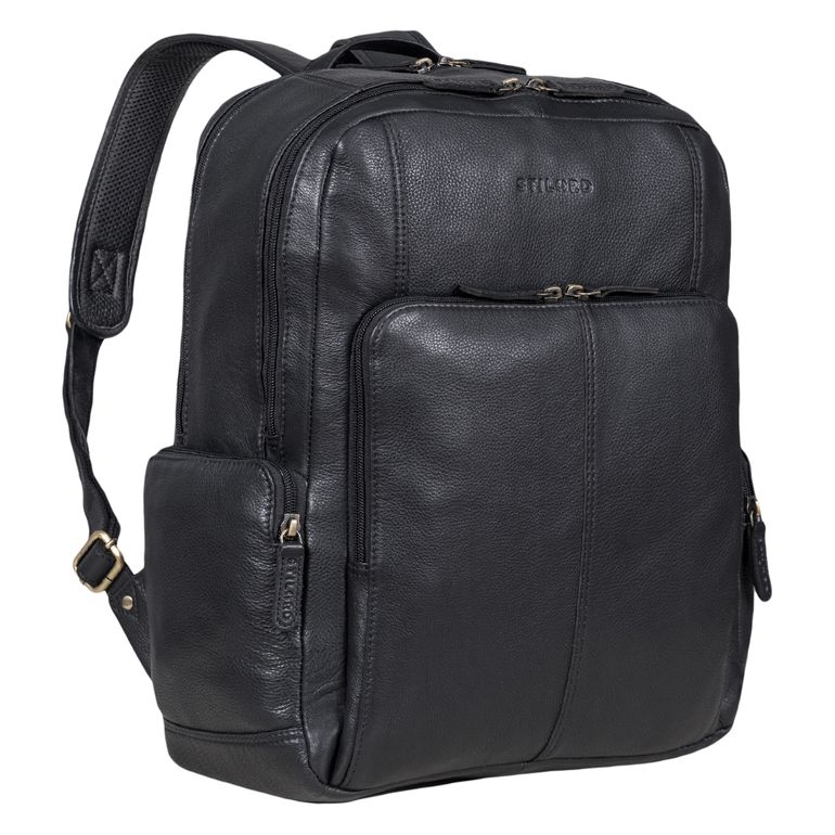 "Marlin" Elegantní batoh na laptop 15,6" kožený
