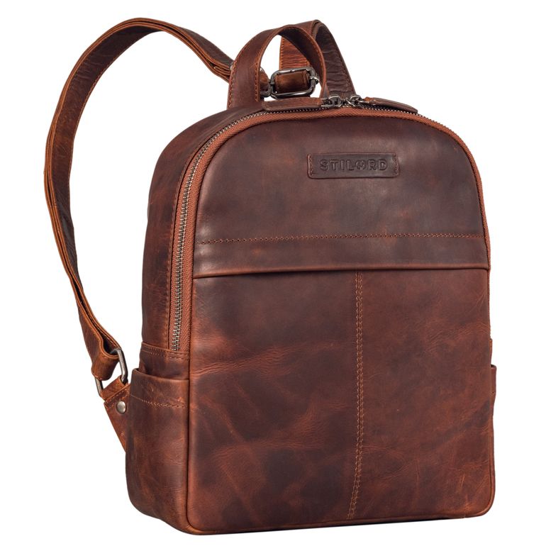 "Klara" Refined Backpack Ladies Leather Small