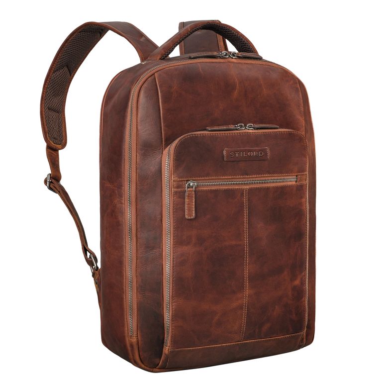 "Gustav" Vintage Business Backpack Leather