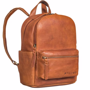 "Karolina" Leather Backpack Ladies Sporty