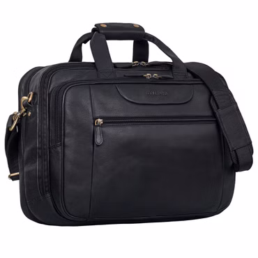 "Knut" Moderná kožená aktovka vo vintage dizajne