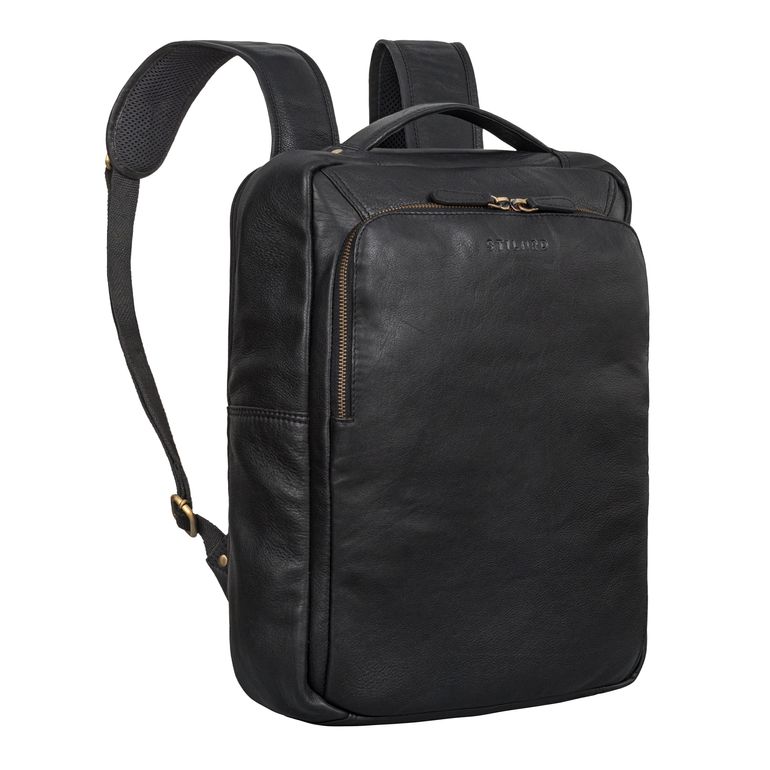 "Martin" Unique Leather Laptop Backpack 13 Inch