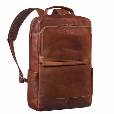 "Barney" Slim batoh na notebook 15,6" kožený
