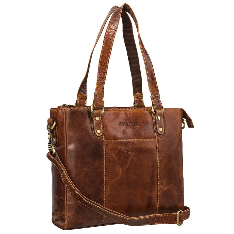 "Joy" Leather Shopper Women Handbag