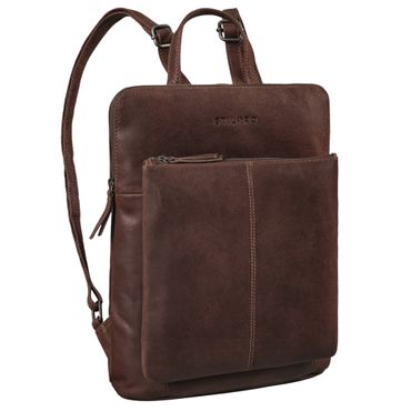 Jenny Prachtige leren rugzak dames