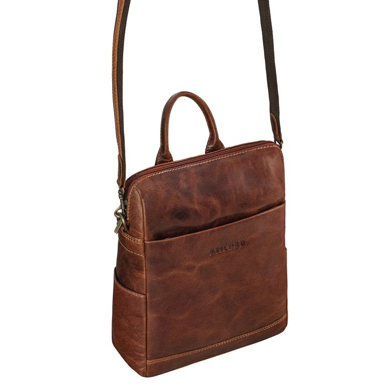 Sienna" 2 En 1 Mujer Mochila Y Bandolera Piel | STILORD