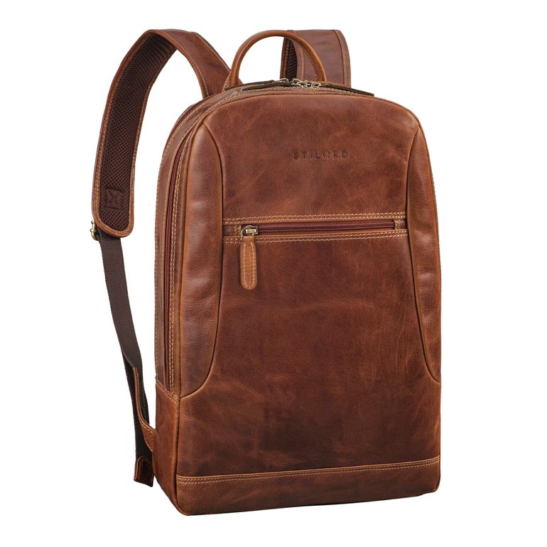 "Bradley" Large Laptop Backpack Leather