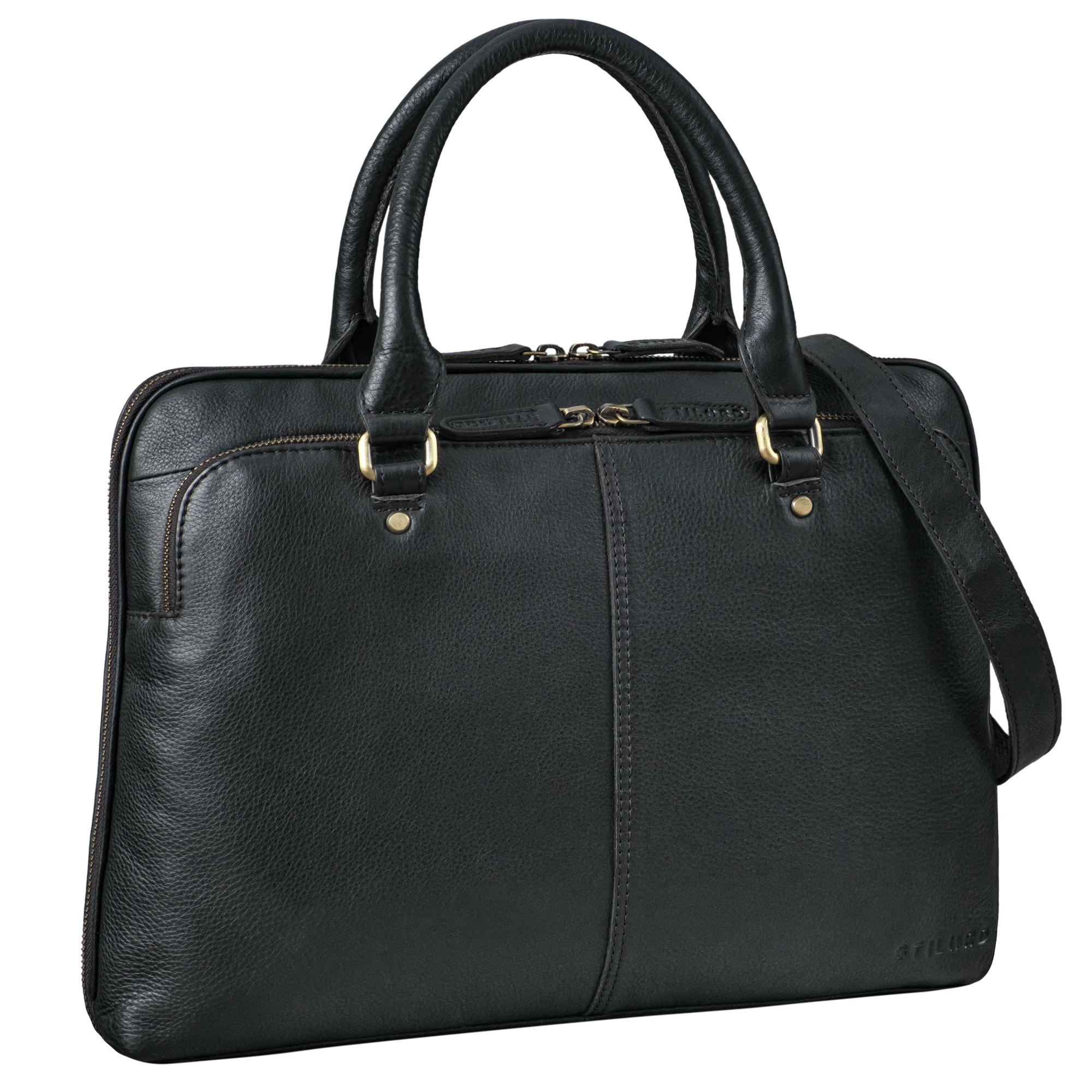 Celine Vintage Laptop Bag 13.3 Inch Leather