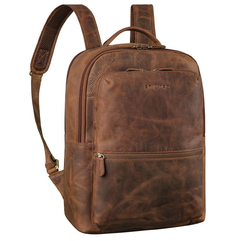 "Tomke" Leather Backpack Laptop