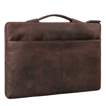 "Kit" Laptop Bag 15.6 Inch Leather Men&#039;s Laptop Sleeve