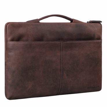 "Kit" Laptop Bag 15.6 Inch Leather Men's Laptop Sleeve