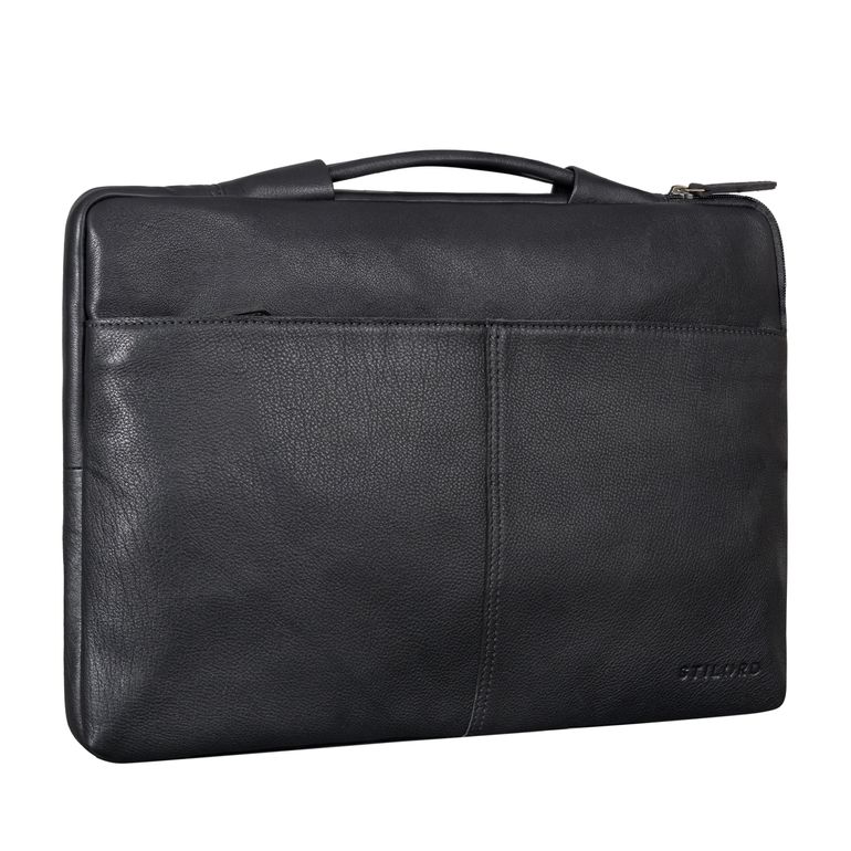 "Kit" Laptop Bag 15.6 Inch Leather Men's Laptop Sleeve