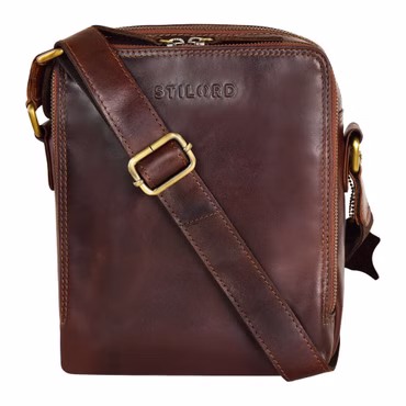 "Bastian" Mens Leather Shoulder Bag Vintage "Bastian" Mens Leather Shoulder Bag Vintage