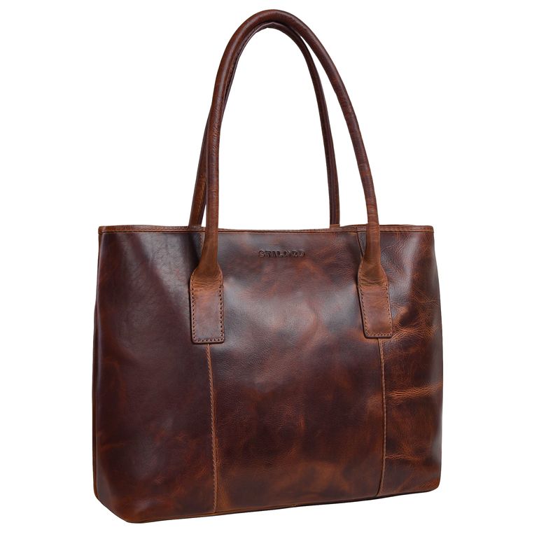 "Janita" Shopper Ladies Large Læder