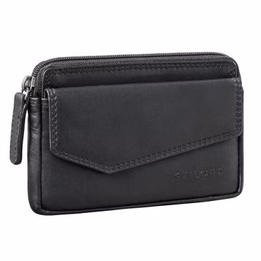 "Cruz" RFID Key Pouch Leather