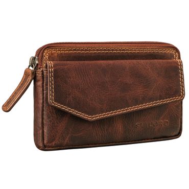 "Cruz" RFID Key Pouch Leather