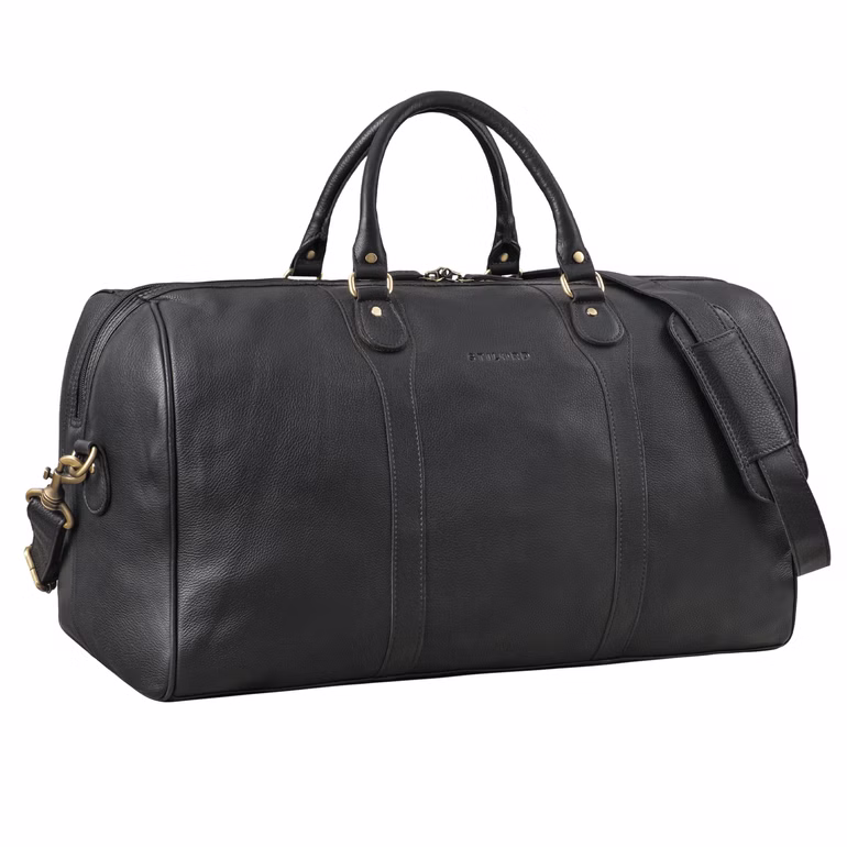 "Vivaldo" Bolsa De Couro Vintage Weekender Grande Unissex