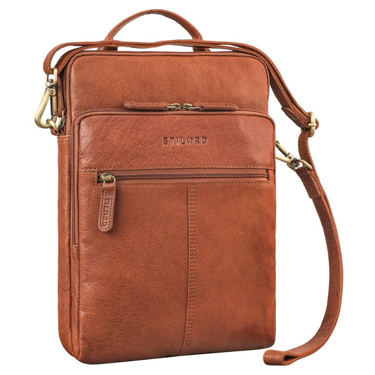 "Stellan" Slim Laptop Bag Leather 13,3 - 14 Inch