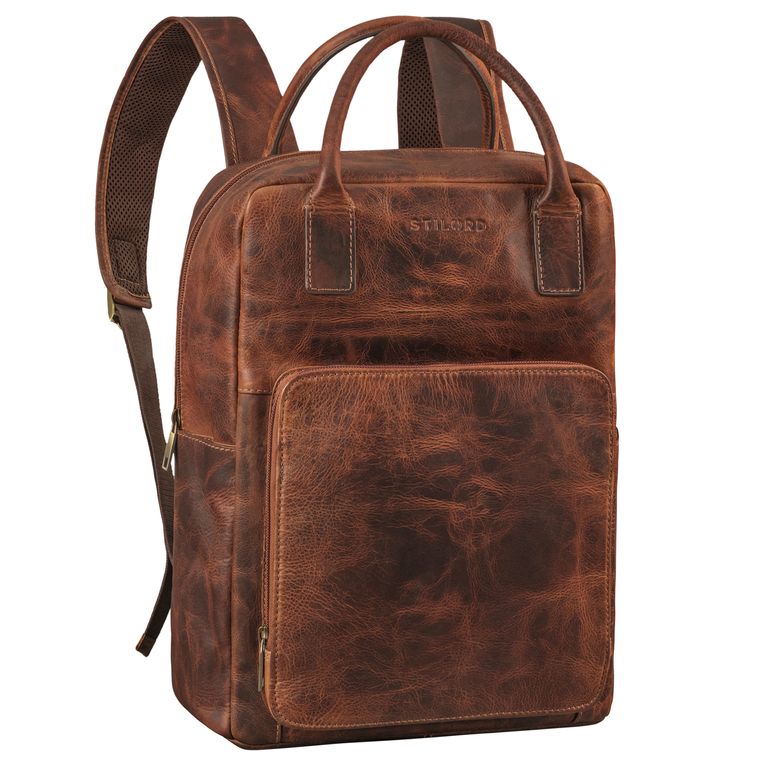 "Seraphine" Backpack Laptop Bag Leather 