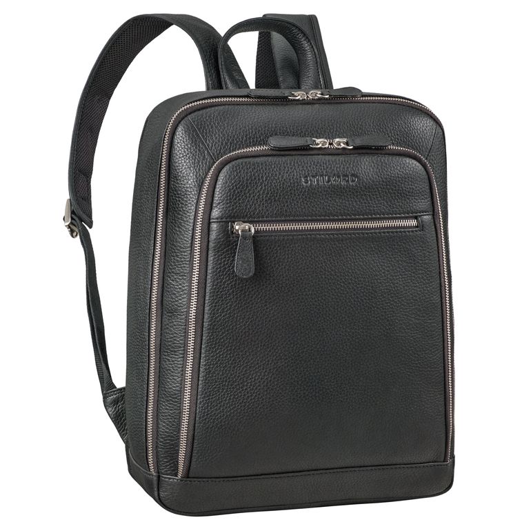 "Leslie" Leather Backpack for 15.6 inch Laptops