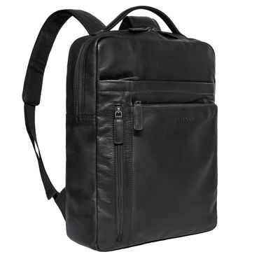 "Kendall" Slim Laptop Backpack Leather