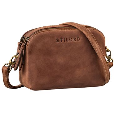 "Nina" Cross Body Bag Women Leather Small