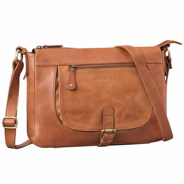 "Odette" Bolsa de Couro Feminina Vintage Bolsa de Ombro Chic