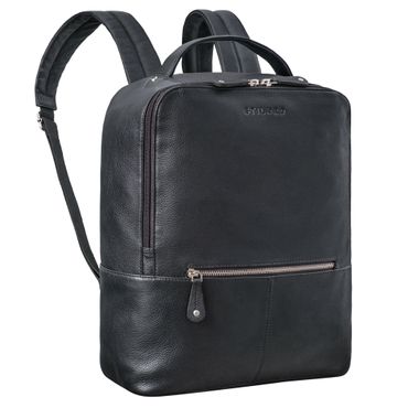 "Rory" Genuine Leather City Backpack