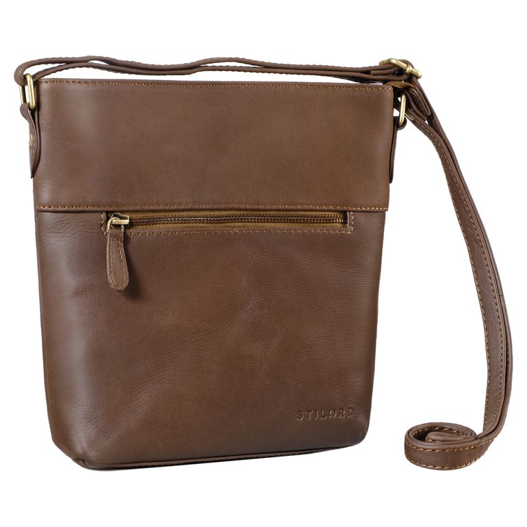 B-Stock "Jasmine" Leren Tas Dames Schoudertas