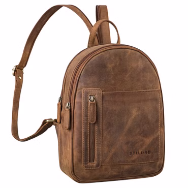 "Ivana" Genuine Leather Convertible Backpack Shoulder Bag Small Women "Ivana" Genuine Leather Convertible Backpack Shoulder Bag Small Women