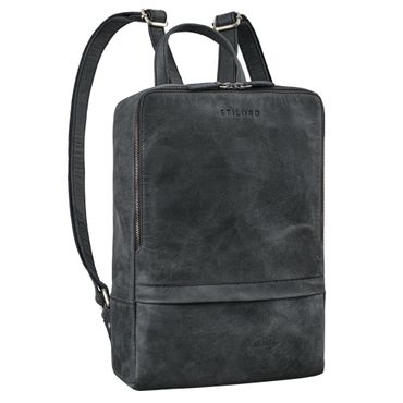 Verona Moderní Kožený Batoh Dámský a Pánský Střední Velikost