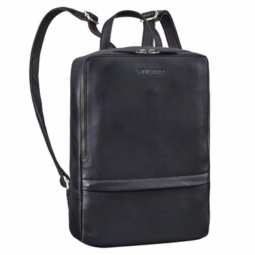 "Verona" Real Leather Backpack for Men & Women Medium-Sized City Daypack