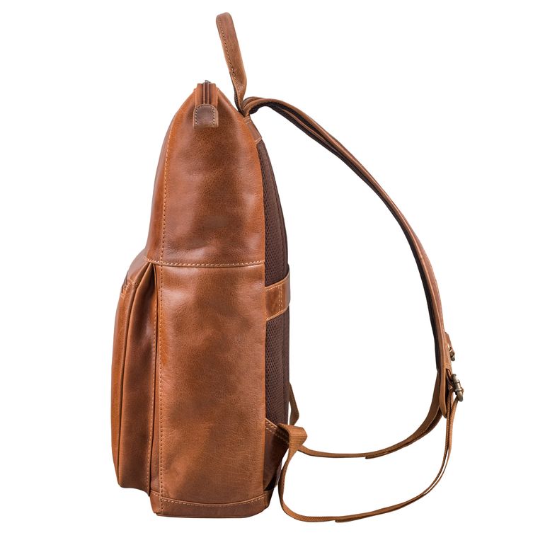 Espen" Real Leather Laptop Backpack 17 inch for Men and Women | STILORD