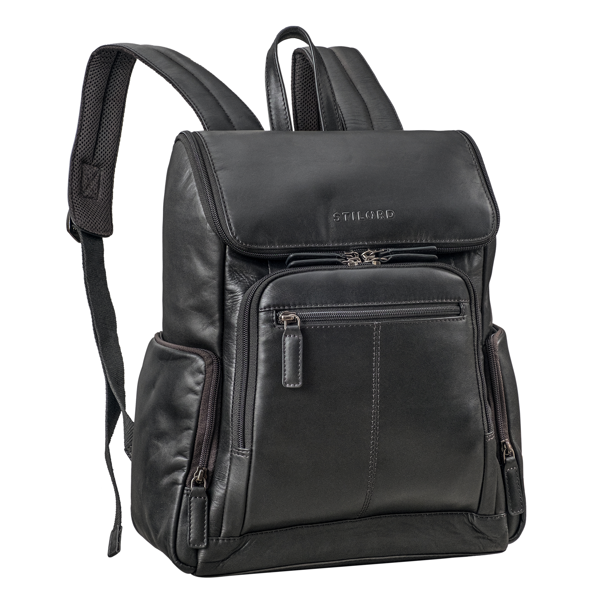 Bagsifi Genuine Leather Laptop Backpack For Women Designer Brown Leather Backpack Purse With 15.6-inch Laptop Computer Compartment Best For Work, Travel, And Daily Use