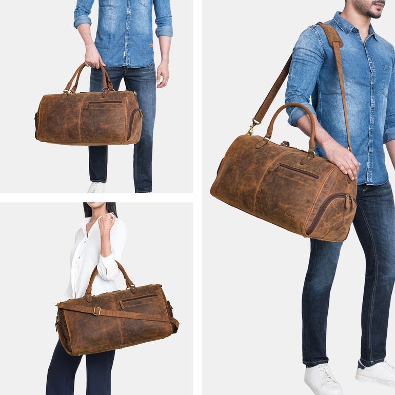 Duffel Bag Reisetasche Retro Jermaine