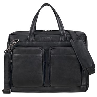 Erwin Grote Lederen Messenger Bag Laptoptas 16 inch Heren Dames 
