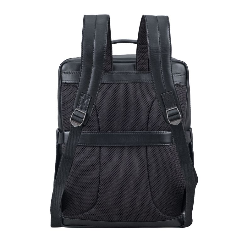 "Aldo" Large Leather Backpack Women and Men with laptop compartment 15 - 16  | STILORD
