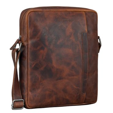 Sergio Leren Tas Heren Schoudertas Middelgrot 11 Zoll Tablet
